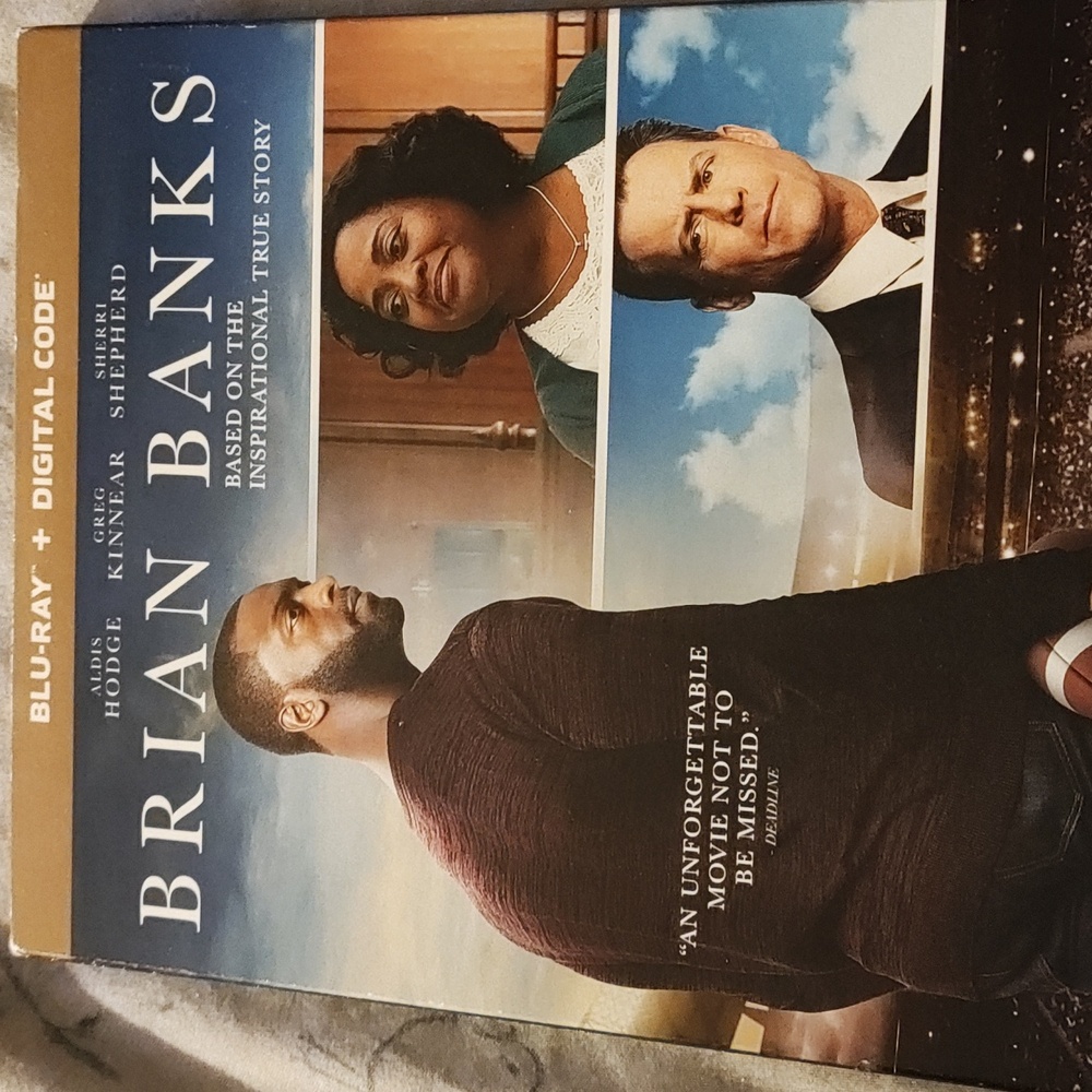 "Brian Banks" Blu Ray disc